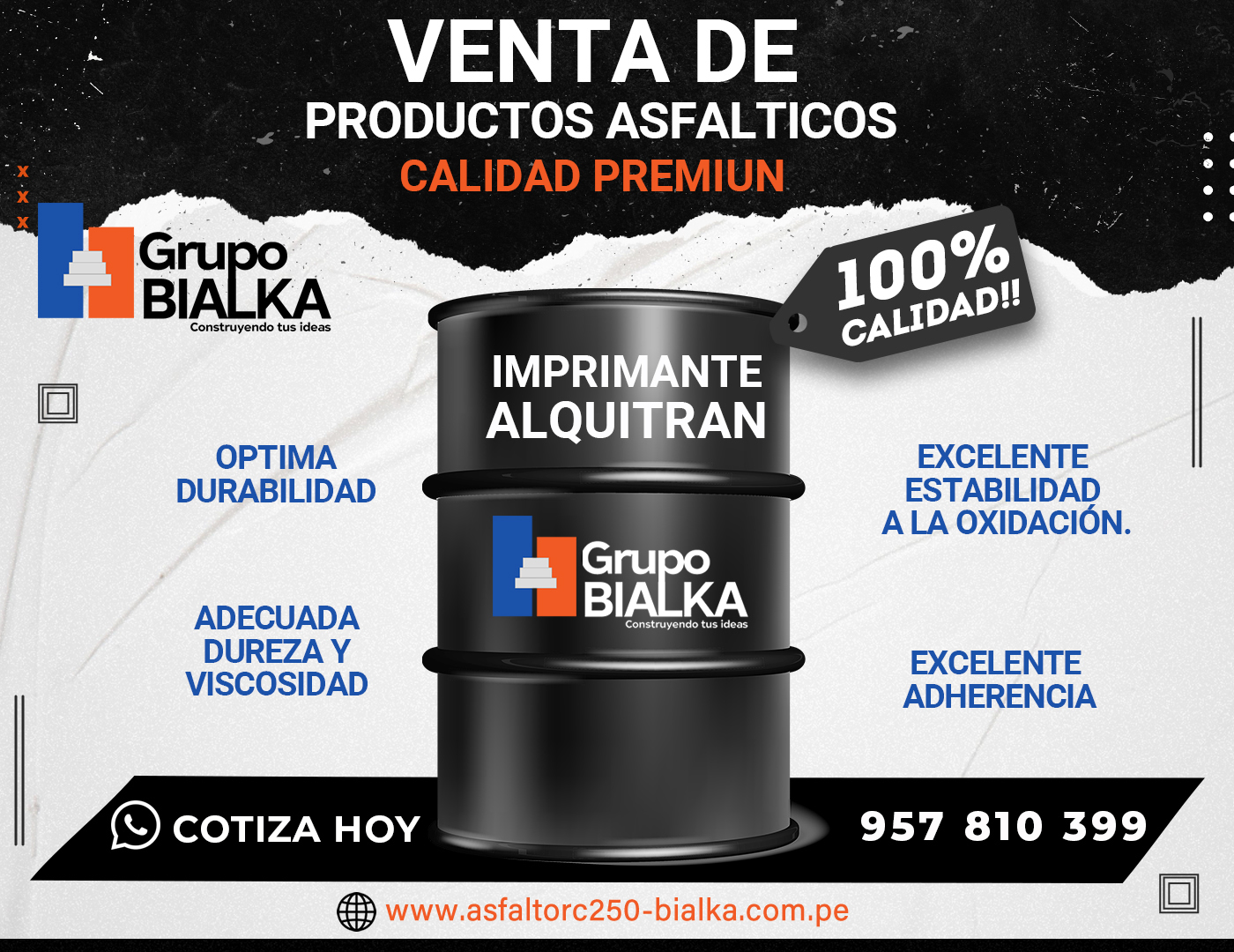 venta de alquitran